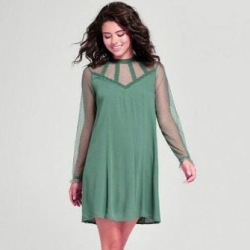 HOST PICK! Xhileration (Target) Green Dress